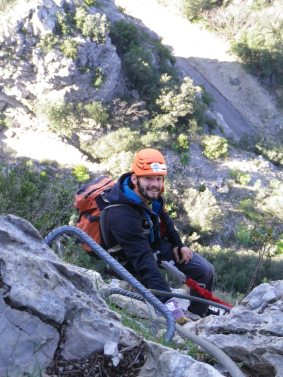 Via ferrata - Thaurac, Hérault