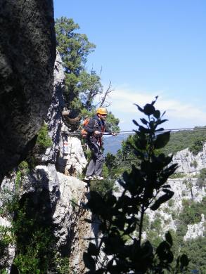 Via ferrata au Thaurac