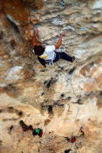 Escalade à Chateauvert - Conditions batraciennes!