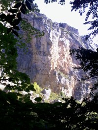 La paroi - le tracé y est complexe