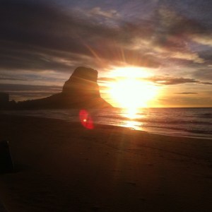 El Penon, au couchant