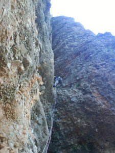 Premier passage dur en 6a+