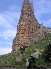 El Fire - Directa As Cima, dans un 6c