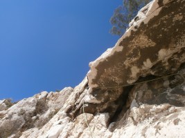 Gloups... Le départ de la troisième longueur!