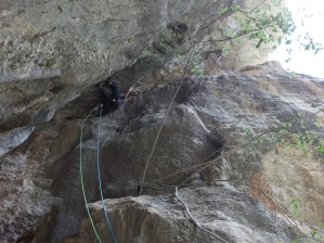 Etienne en troisième longueur
