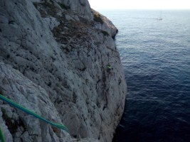 Le départ de la voie