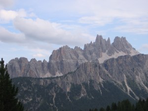 Les Dolomites, site historique et majeur