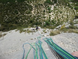 fin de la troisième longueur