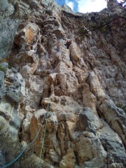 Pilier du Hoggar, première longueur