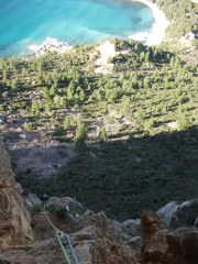 Fin de la seconde longueur