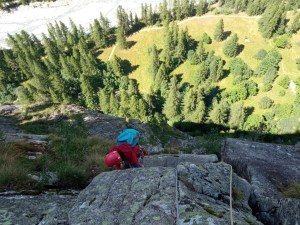escalade fissure ailefroide