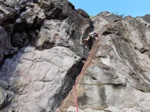 escalade pointe pigeon guadeloupe grimpe