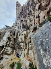 escalade calanques bataille navale