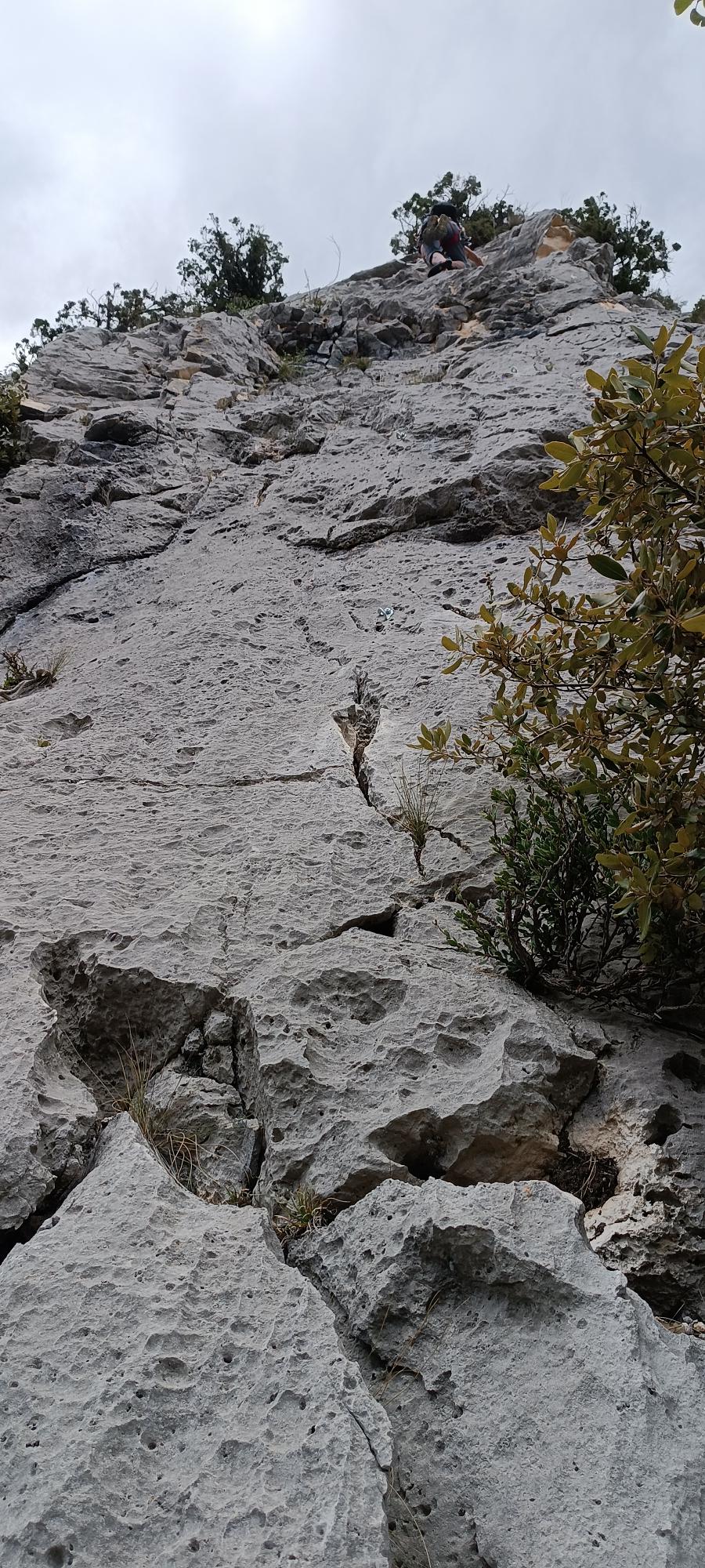 escalade verdon mainmorte