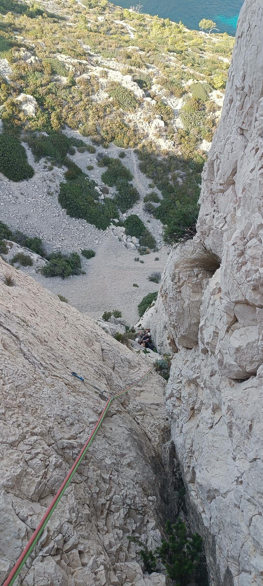 escalade morgiou falaise renard