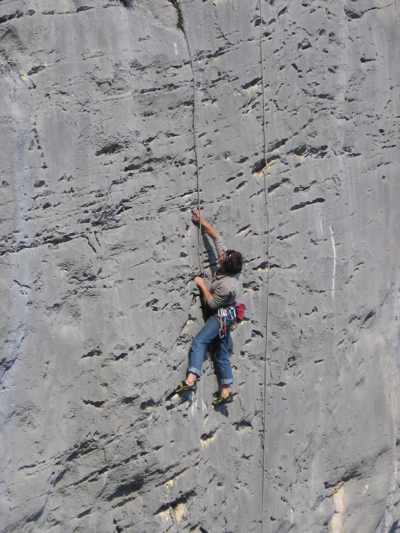 arabe dément escalade verdon