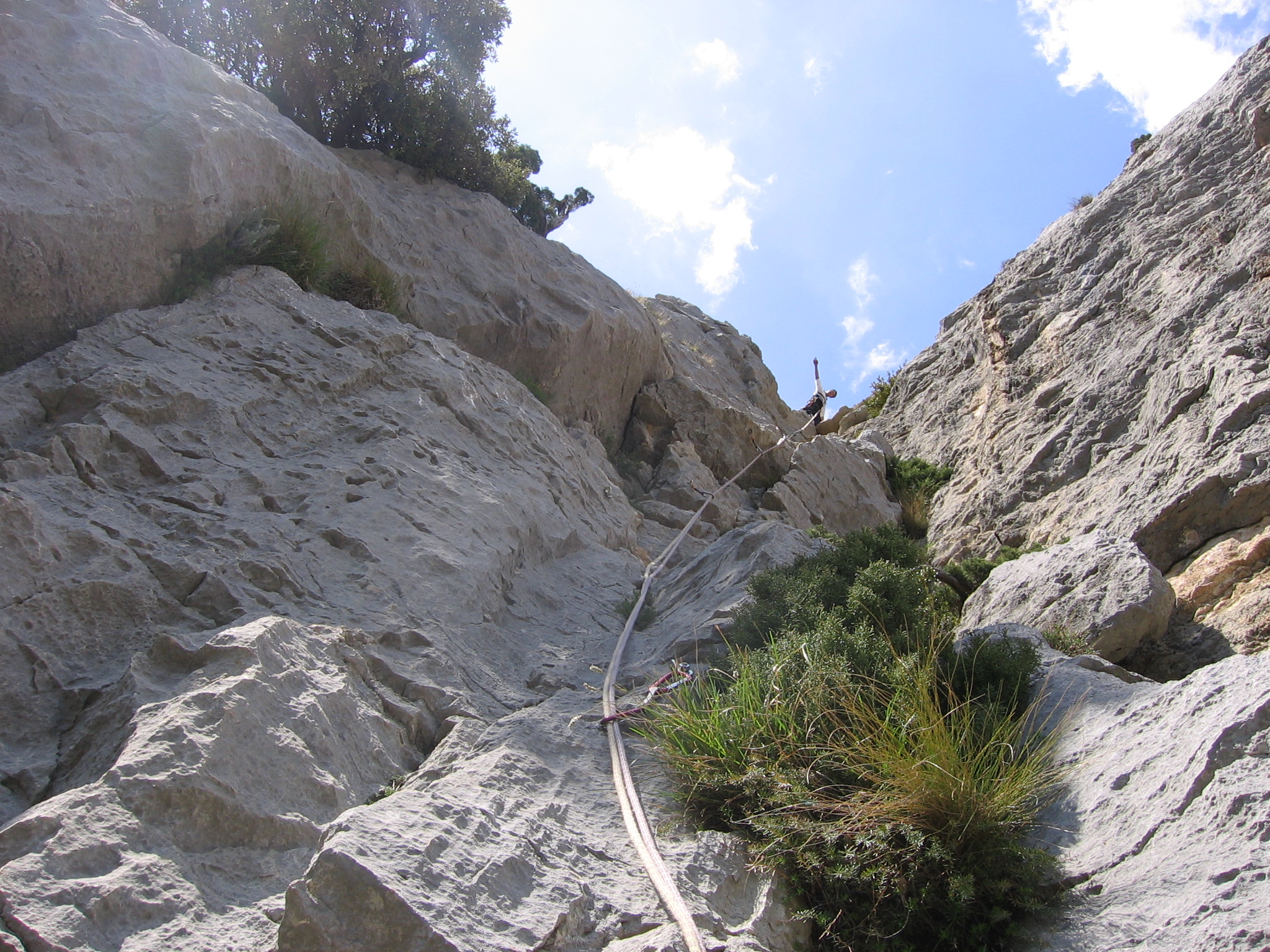 escalade verdon escalès chlorochose